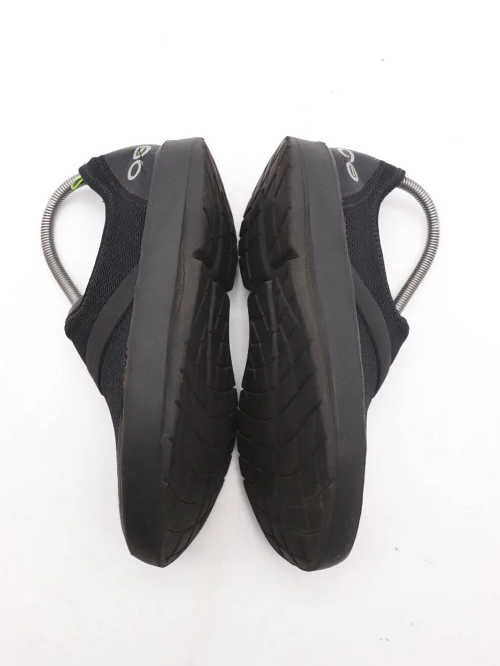 Oofos Oomg Eezee Shoes Women's Size 8 Black Slip On Comfort Recovery Low Mesh